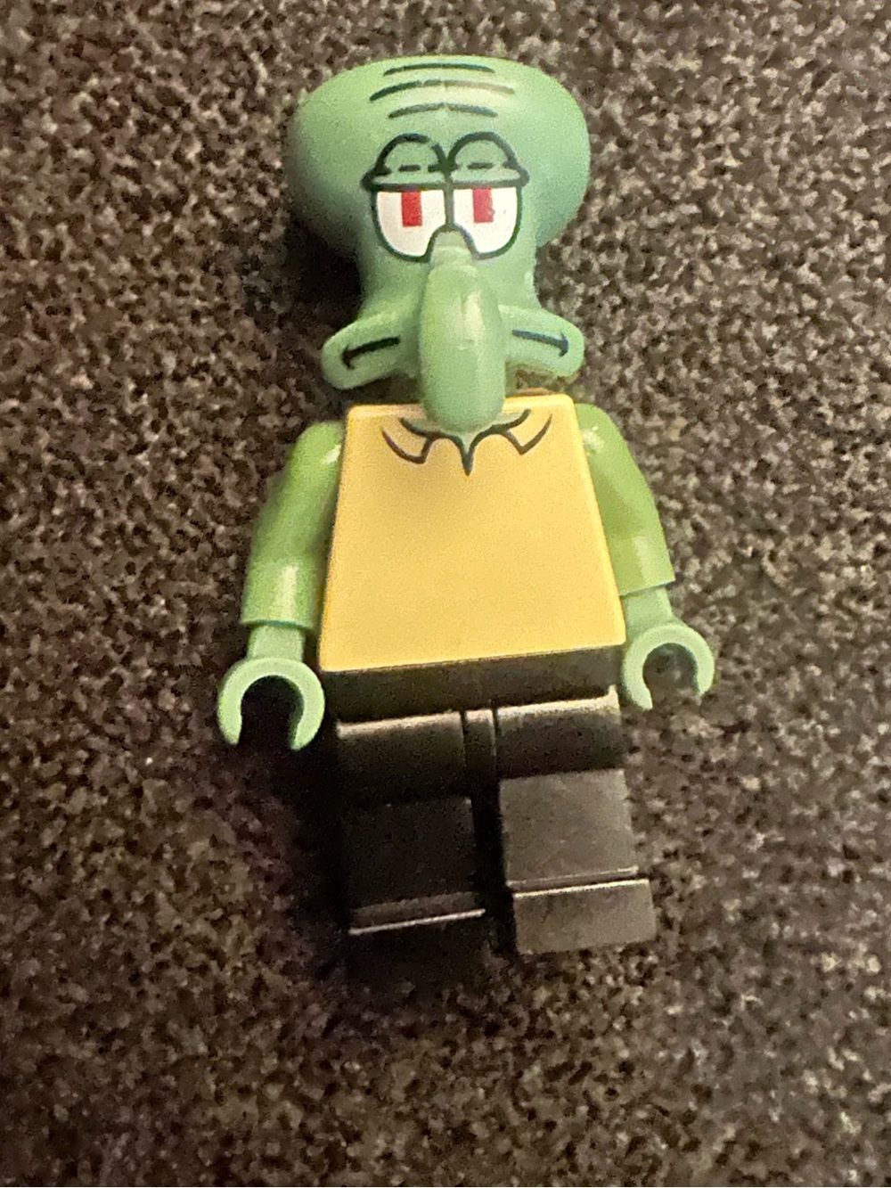 LEGO-HTF Squidward Minifigure